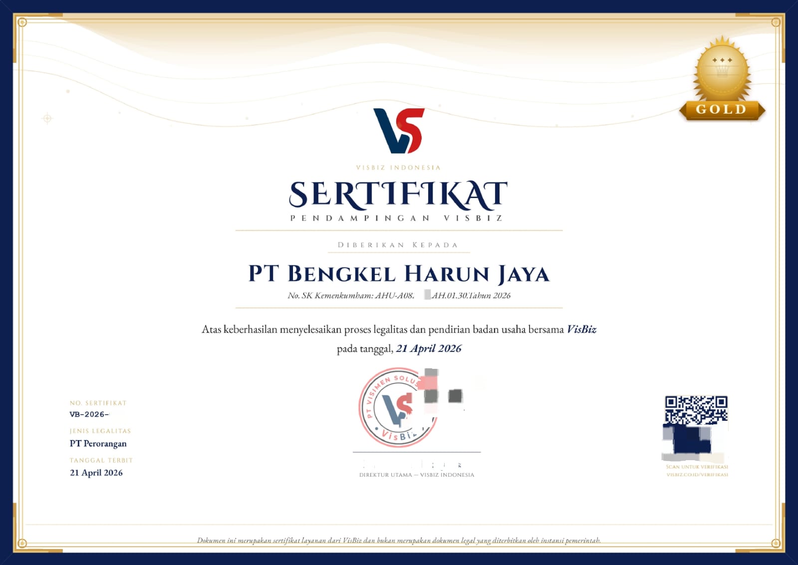 Bukti Testimoni Bapak Otn** O** Erfi**